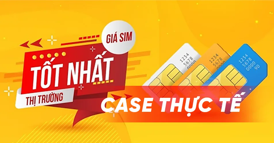 Case thực tế website sim số đẹp Triển khai quảng cáo đa kênh - kéo traffic vào website để khách hàng đặt sim trên website
